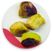 مغز پسته لپه و نیم لپه